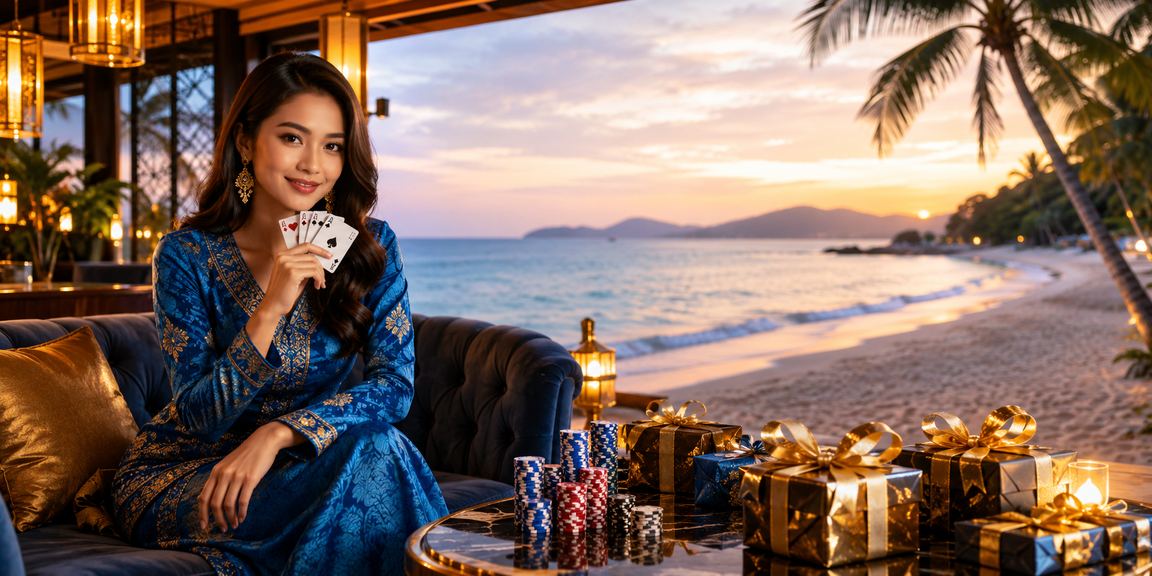 Permainan kad Baccarat bergaya tempatan di Langkawi dalam platform manis33